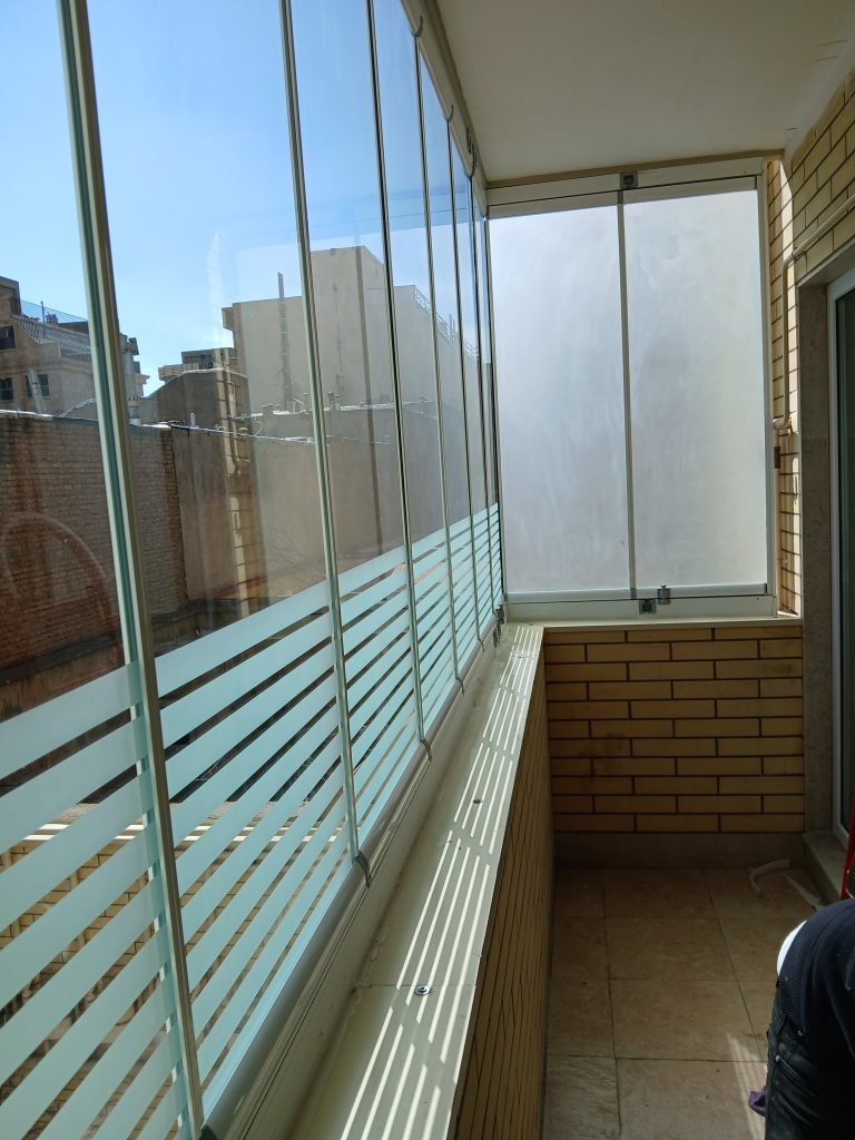 شیشه بالکن تبریز سکوریت